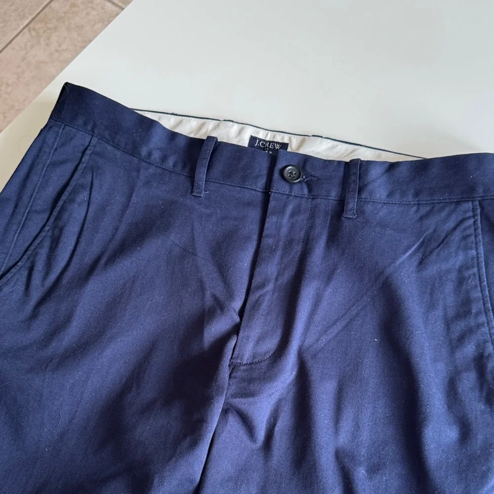 J. Crew Men's Navy Chino Pants